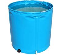 Contenedor De Almacenamiento De Agua - Recolector De Agua De Lluvia - Tanque De Agua Plegable Adecuado para Almacenamiento De Agua Al Aire Libre Y Acuicultura(500L)