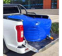 Contenedor de Almacenamiento de Agua Tipo Bolsa con Grifo, Tanque de Agua Plegable de PVC de 100/200/300/500/1000 litros, para riego agrícola al Aire Libre (2650 litros/700 galones/2.5 x 1.5