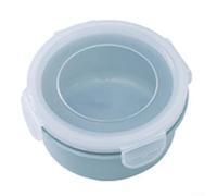 Contenedor de almacenamiento de alimentos, 1 paquete, caja de mantenimiento fresco para refrigerador, material de polipropileno resistente al calor, apto para lavavajillas y microondas, organización
