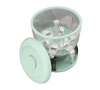 Contenedor de almacenamiento de arroz y granos, ajustable de gran capacidad PET PP 360 dispensador de alimentos de almacenamiento de granos rotativos A prueba de humedad a prueba de polvo para mijo