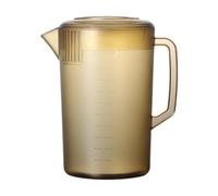 ＡＷＨＡＯ Contenedor de Almacenamiento de Bebidas de Alta Resistencia de 5 litros, Jarra para Jugo, Jarra para Agua Fría para Restaurantes, Accesorios D, MarrÓn, Individual