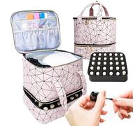 Contenedor De Almacenamiento De Laca De Uñas Bolsa De Almacenamiento De Laca De Uñas Cajón De Almacenamiento Contenedor De Viaje Juego De Almacenamiento De Laca De Uñas Cesta De Almacenamiento Bandeja