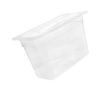 Contenedor de almacenamiento de olla de cocción lenta para baja temperatura con depósito de agua eficiente 6L transparente Sous Vide Container con contenedor de borde redondo