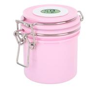 Contenedor de Almacenamiento de Pegamento para Pestañas, Termómetro del Tanque de Almacenamiento de Pegamento para Pestañas de 250 Ml para Amantes de las Uñas de Pestañas (PINK)