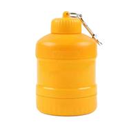 Contenedor De Almacenamiento: Diseño Aislado A Prueba De Fugas, Portátil Para Agitador De Polvo, Accesorio De Clip De Mosquetón, Contenedor De Almacenamiento Duradero Para Suplementos De Fitness