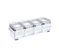 Contenedor de almacenamiento, estantes especias for cocinas, organizadores for el hogar, conjunto contenedores multifunción, caja soporte for condimentos Para Condimentos