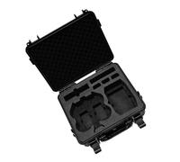 Contenedor de almacenamiento protector industrial con asa de fácil transporte, caja de herramientas de organización para fotógrafo profesional