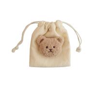 Contenedor de almacenamiento suave y chupete para auriculares, bolsa higiénica y fácil acceso al chupete de tu hijo