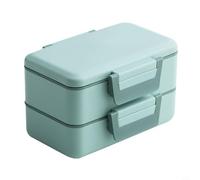 Contenedor de almuerzo aislado sellado diseñado para porciones saludables, ideal para bolsas de gimnasio o actividades al aire libre (Moranti, verde)