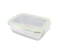 Contenedor de Almuerzo de Acero Inoxidable 304, Caja de Almacenamiento de Alimentos a Prueba de Fugas, Contenedor de Almuerzo Apilable para Fiestas y Días Festivos (350ML)
