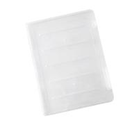 Contenedor de archivos de, caja de almacenamiento de documentos con doble cierre para oficinas, escuela, hogar, organización de, caja de archivos multiusos