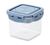 Contenedor de azúcar en polvo, contenedor de azúcar moreno, almacenamiento hermético de despensa, colección de alimentos secos de cocina con kit de almacenamiento de harina