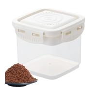 Contenedor De Azúcar Moreno - Tarro Ahorrador De Azúcar, Almacenamiento Hermético De Alimentos | Botes Organizadores De Despensa Para Una Fácil Visualización Del Contenido, Mientras Que La Construcció