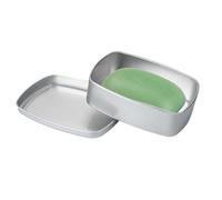 Contenedor De Barra De Jabón De Aluminio - Estuche De Viaje para Barra De Jabón, Contenedor De Jabonera | Soporte Rectangular De Aluminio A Prueba De Fugas para Barra De Jabón con Tapa, Contenedo