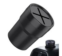 Contenedor de basura automático con tapa para portavasos, contenedor multiusos para automóvil, hecho de materiales duraderos para vehículos, sostiene artículos como toallas de papel y embalaje