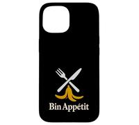 Contenedor de Basura Buceo Freegan Urban Foraging Zero Waste Comedia Carcasa para iPhone 15