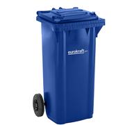 Contenedor de basura de plástico DIN EN 840 eurokraft pro, capacidad 120 l, A x H x P 505 x 1005 x 555 mm