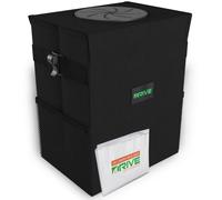 Contenedor de basura para autom vil Drive Auto: contenedor de basura plegable a prueba de fugas con 20