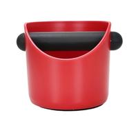 Contenedor de café expreso con tapa antideslizante for verter los posos, compatible DeLonghi y Breville, accesorios for bar cafetería, herramientas barista(A Red 450ml)