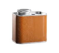 Contenedor de café hermético - Tarros con tapas de madera a prueba de aire | Tarjeta de sellado de vacío de café | Pecera multiusos para té Cafe Home Kitchen Workplace Travel Pantry