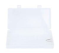 Contenedor de caja de estuche PP transparente transparente portátil con soporte de batería de gancho Organizador de batería para caja de almacenamiento de batería Caja de batería