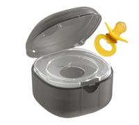 Contenedor De Chupete - Funda De Chupete Portátil | Contenedor De Chupete Con Esterilización, Soporte Para Chupete Para Bebé Sin BPA, Caja De Tetina Apto Para Viajes, Caja De Almacenamiento Higiénico