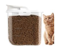 Contenedor de comida para mascotas - 20 x 20 x 10 cm Home Storage & Organización | Contenedores de comida para perros | 2 L Bucket Canister With Lids Airtight for Rice Flour Kitchen Pantry
