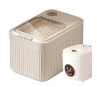 Contenedor de Comida para Mascotas,Recipiente Estanco Para Alimentos De Mascotas | Dispensador Hermético de Premios Resistente a la Intemperie para Hogar, Granja, Garaje, Granero, Despensa, Soja, Cach
