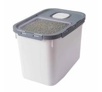 Contenedor de comida para perros,Contenedor de comida para perros hermético de 22 libras hermético | Contenedores de almacenamiento para harina de cereales, arroz, soporte