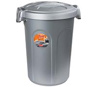 Contenedor de comida Tom, 16 kg, 46 l, 44,5 x 40 x 61 cm, gris