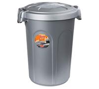 Contenedor TOM para alimento para animales - Color del Producto: Gris | Capacidad: 46 L