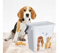 Curver - Caja Cuadrada con Tapa multiboxx para Perro (6 L)