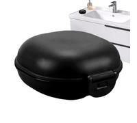Contenedor de de jabón - Soporte de jabón de Barra de Drenaje eficiente con diseño de Bloqueo | Estuche para jabones de Viaje con Tapa, Estuche para Barra de champú para Acampar, Ducha, baño, co