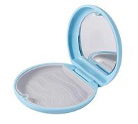 Contenedor de dientes artificiales, caja para dientes artificiales,Caja portátil para dientes artificiales para hombres y mujeres - Extiende la vida útil de las prótesis. Estuche para prótesis con