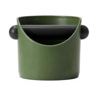 Contenedor De Disco Espresso Knock Box, Contenedor De Posos De Café Antideslizante For Uso Comercial En Cafetería Y Hogar, Accesorio De Barista Resistente Con Ea(Black)