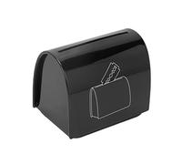 Contenedor de Eliminación de Cuchillas de Afeitar, Caja de Nave de Hierro de Gran Capacidad Caso de Eliminación de Cuchillas Caja de Cuchilla Bank Storage para Uso Doméstico y