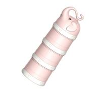Contenedor de fórmula apilable,Contenedor de leche en polvo portátil - Contenedor de fórmula apilable de dibujos animados,Lindos contenedores de leche en polvo, dispensador de fórmula portátil para pi