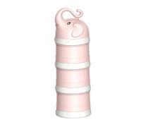 Contenedor de fórmula apilable,Contenedor de leche en polvo portátil - Contenedor de leche en polvo de dibujos animados en capas - Lindo dispensador de leche en polvo, contenedor de almacenamiento de