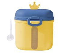 Contenedor de fórmula de viaje,Contenedor de viaje de fórmula en polvo | Dispensador de leche con contenedor de fórmula - Porta fórmula de doble capa con cuchara, dispensador de fórmula de viaje para