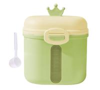 Contenedor de fórmula de viaje,Contenedor de viaje de fórmula en polvo | Dispensador de leche para bebés Contenedor de fórmula | Dispensador de fórmula de viaje, soporte para fórmula con cuchara, reci