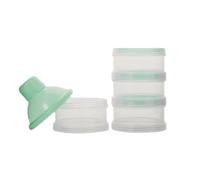 Contenedor De Fórmula,Dispensador De Leche En Polvo - Contenedor de FórmulaPortátil - Contenedor de fórmula antiderrames apilable de 5 capas, almacenamiento de leche en polvo para viajar