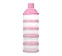 Contenedor de fórmula, dispensador de leche en polvo, Contenedor de fórmulasPortátil, Contenedor de fórmula de 5 capas, contenedor de fórmula antiderrame, apilable para viajes