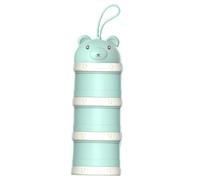 Contenedor de fórmula para niños pequeños | Dispensador portátil de leche en polvo | Portafórmula de compartimentos | Dispensador de fórmula de gran capacidad con 23,5x7,6x7,6 cm/9,25x2,99x2,99 p