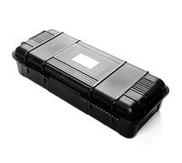 Contenedor de herramientas resistente a los impactos con sellado superior, adecuado para constructores, manitas, técnicos, aficionados, al aire libre, caja de herramientas de aventura