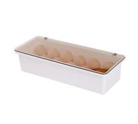 Contenedor de huevo - 12 cm 16 cm organizador de huevos | Contenedor de almacenamiento, contenedores apilables con tapa segura, diseño que ahorra espacio, ideal para, despensa de cocina y