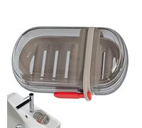 Contenedor de jabón de viaje, contenedor de jabón a prueba de fugas, bolsa de viaje de jabón con fugas - Puerta dispensadora de drenaje para excursiones al aire libre, vacaciones