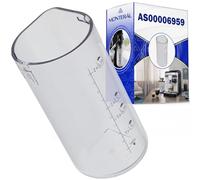 Contenedor de Leche para Cafetera Superautomática con Código Original AS00006959 para DeLonghi Magnifica Evo Magnifica Star ECAM220.60.B ECAM220.61.W ECAM220.63.B - Garantía de 10 Años - MONTERAL