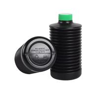 Contenedor de líquido para fotografía a prueba de luz, diseño plegable, HDPE, construcción de película de sellado seguro, botella de almacenamiento de líquidos a prueba de luz