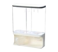 Contenedor De Líquido para Lavandería - Dispensador De Jabón De Múltiples Compartimentos con Sello Hermético De Silicona, Organizador De Almacenamiento De Cocina para Jabón, Arroz, Granos, Productos