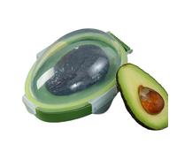 Contenedor De Medio Aguacate,Transparente Organizadora Fruta,Recipiente Conservador de Aguacate para Frigorífico - Para Cocineros Hogareños Estudiantes Y Profesionales Ocupados Preparación De Desayuno